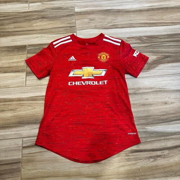 Manchester United Adidas soccer jersey - Picture 1 of 7
